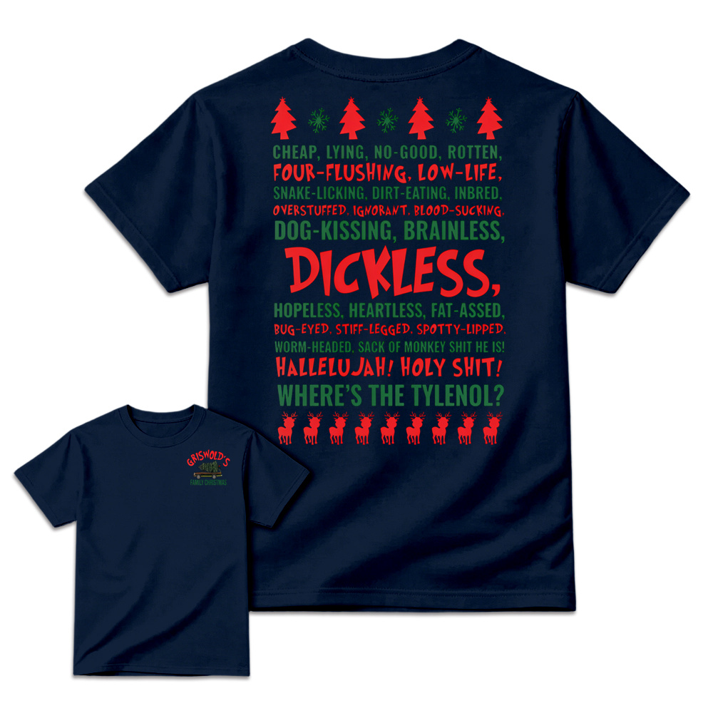 Merry Christmas Vacation Sweatshirt, National Lampoon Movie Quote Tee, Clark Griswold Shirt, Ugly Holiday Gift, Winter Family X