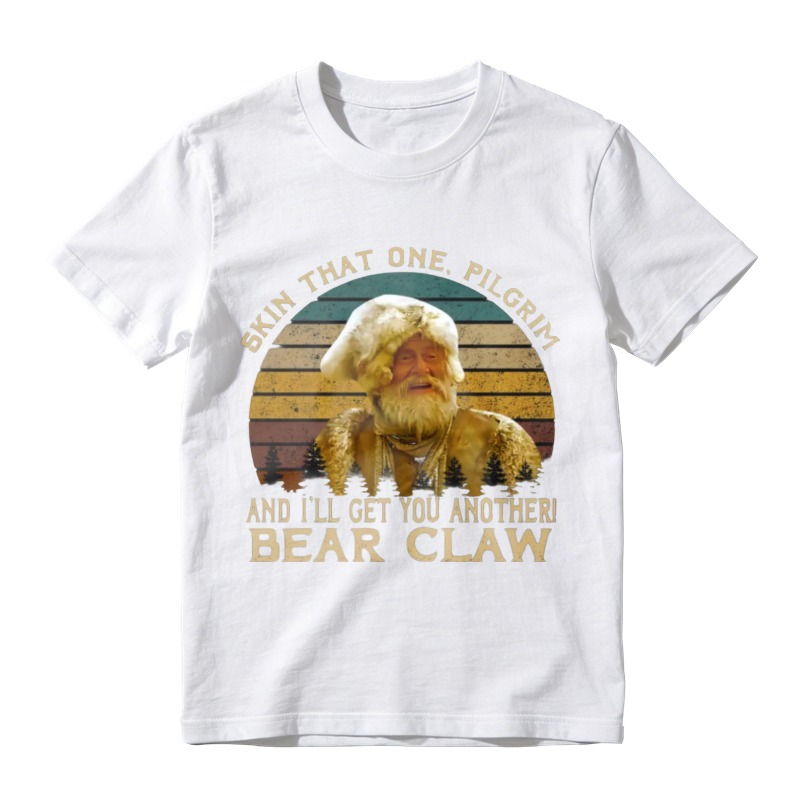 Skin That One Pilgrim And Ill Get You Another Bear Claw Vintage Retro Unisex Classic T-shirt