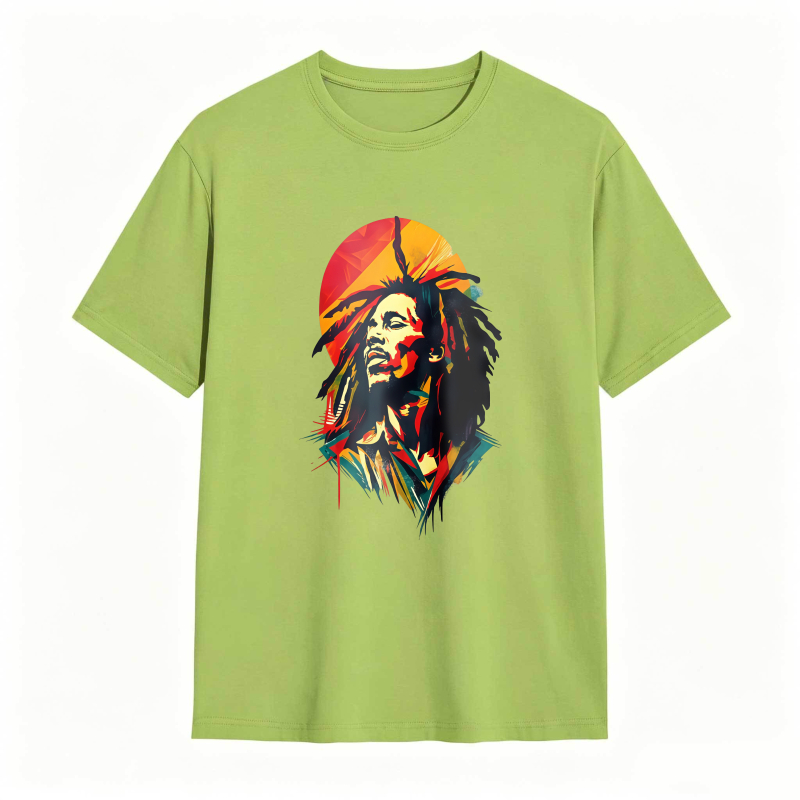 Bob Marley Portrait Art Unisex Classic T-shirt