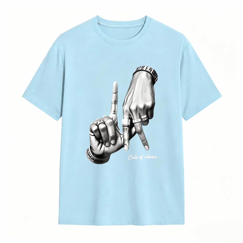 Hand Gesture Code Of Silence Unisex Classic T-shirt