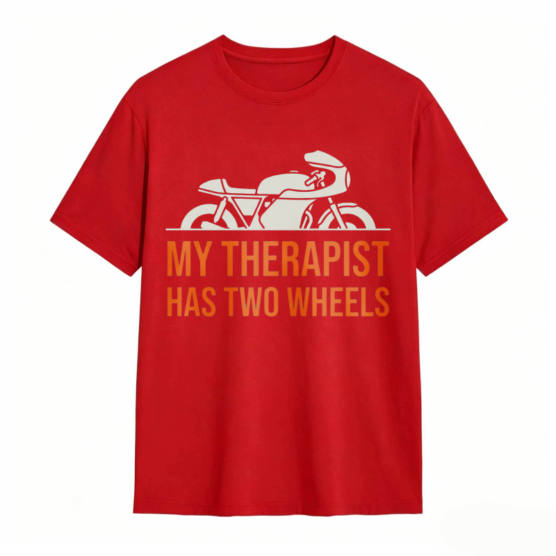 Motorcycle Therapy Quote T-shirt