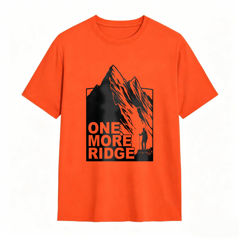 Mountain Climber One More Ridge Unisex Classic T-shirt