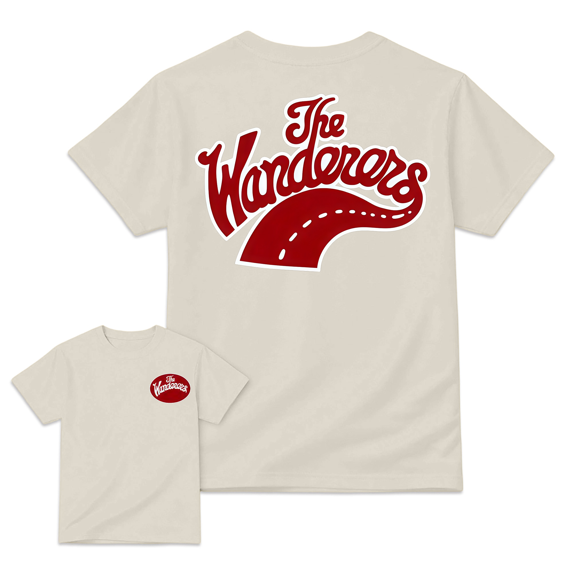 Classic Cult Film Graphic Tee, Retro Street Gang T-Shirt, The Wanderers Against The World Shirt
