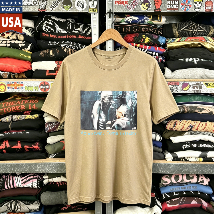 CozTee Aphex Twin. Come To Daddy Graphic T-Shirt