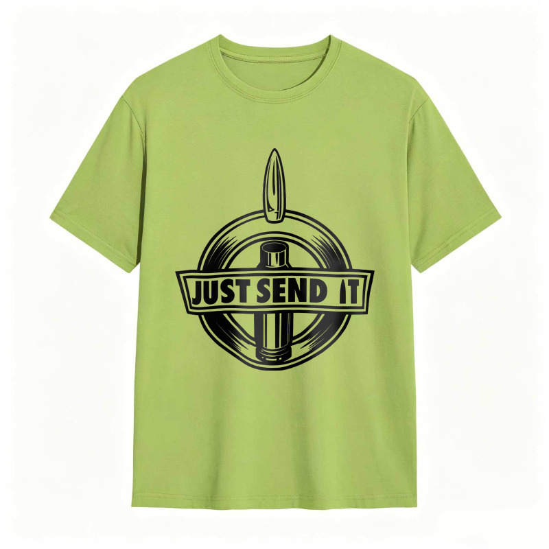 Just Send It Bullet Target Design Unisex Classic T-shirt