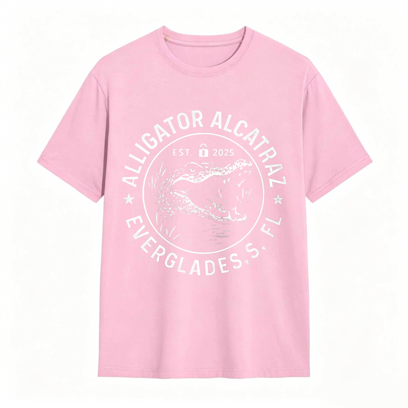 Alligator Alcatraz Everglades Fl Est 2025 Unisex Classic T-shirt