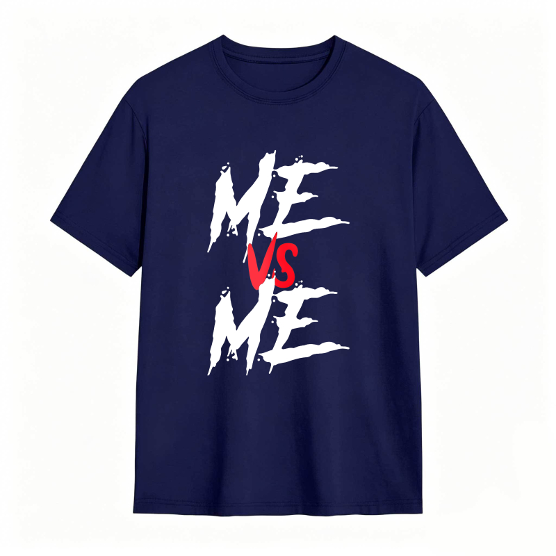 Me Vs Me Graphic Design Unisex Classic T-shirt