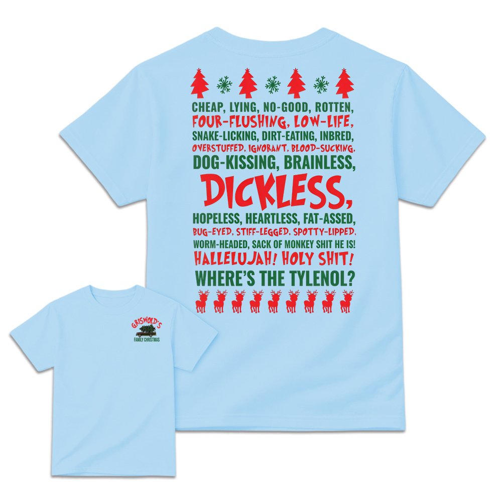 Merry Christmas Vacation Sweatshirt, National Lampoon Movie Quote Tee, Clark Griswold Shirt, Ugly Holiday Gift, Winter Family X