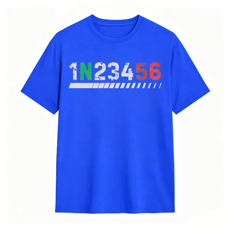 Number Sequence Design T-shirt