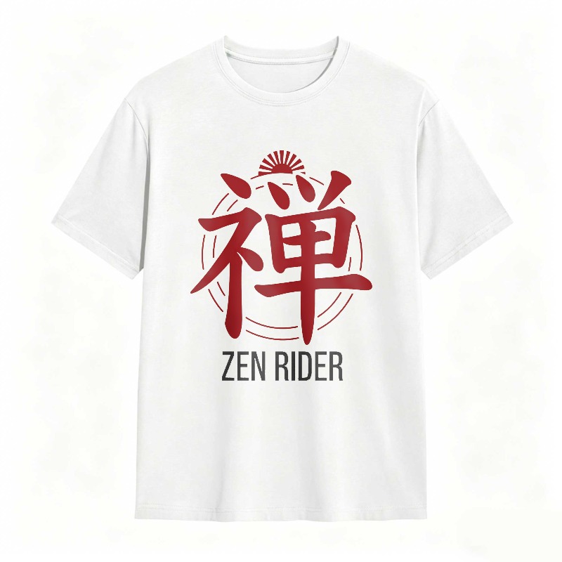 Zen Rider Kanji Symbol Unisex Classic T-shirt