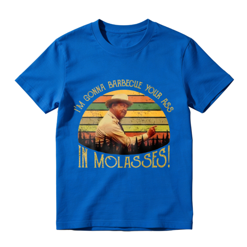 Barbecue Your Ass In Molasses Man With Hat And Grill Unisex Classic T-shirt