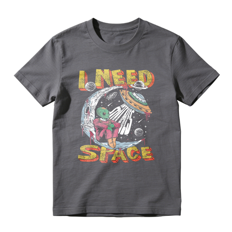 I Need Space Alien In Spaceship Unisex Classic T-shirt