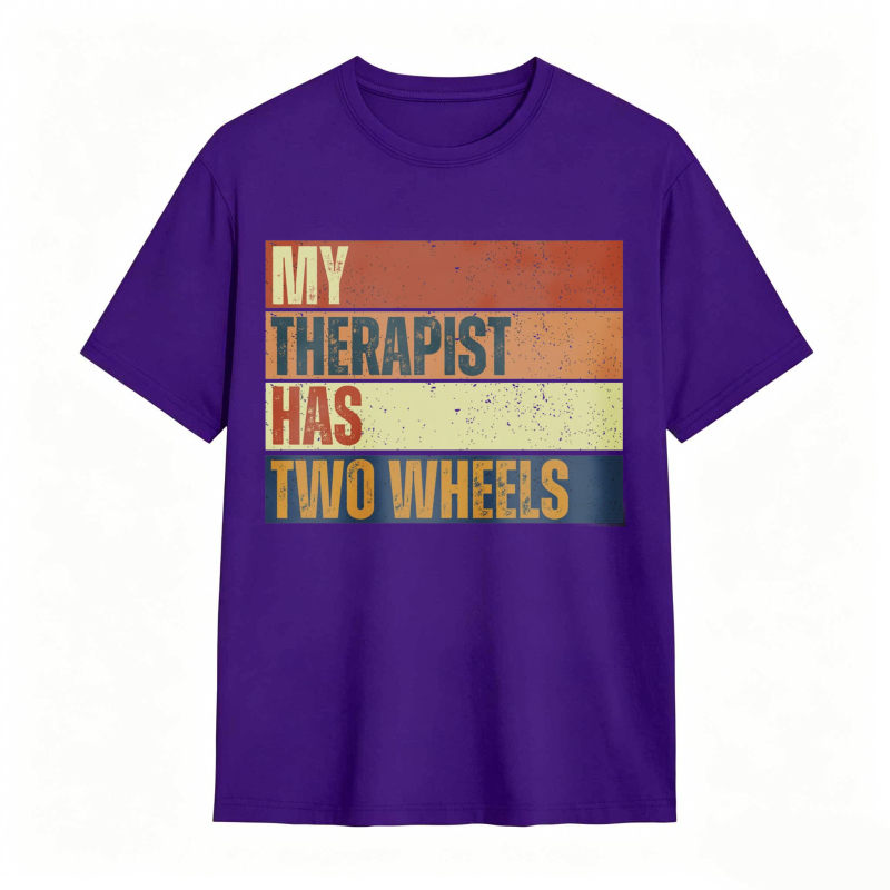 My Therapist Has Two Wheels T-shirt