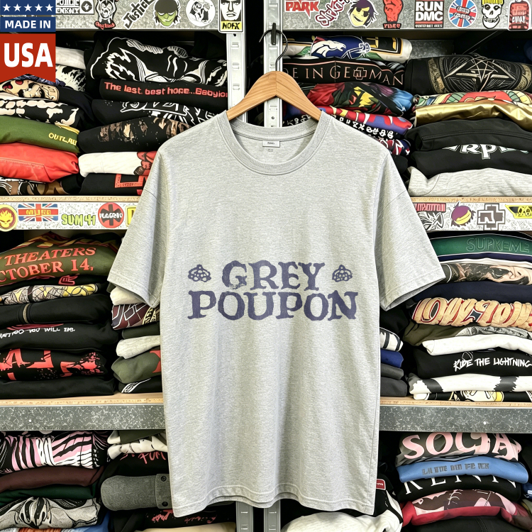 CozTee 90s Grey Poupon Mustard Promo Rare Graphic T-Shirt