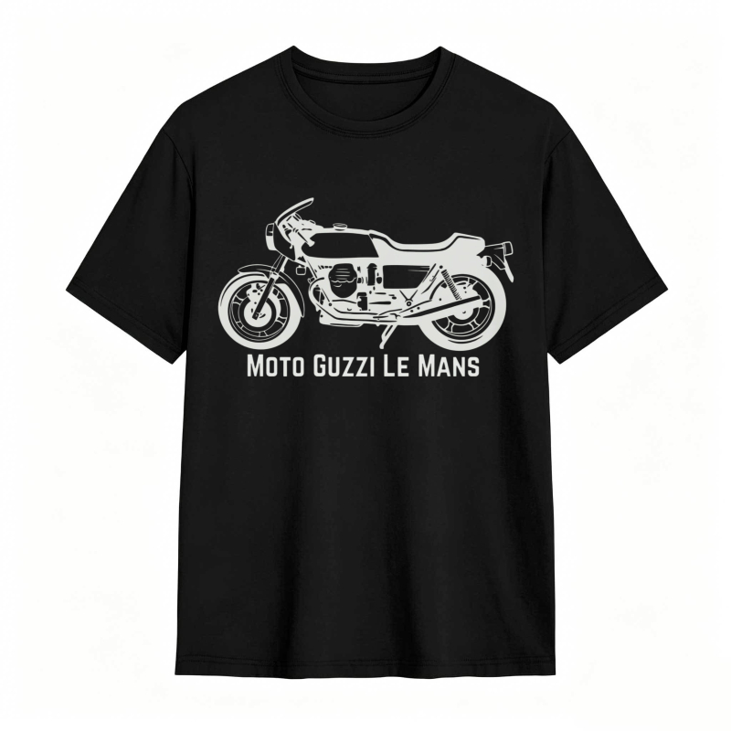 Moto Guzzi Le Mans Motorcycle Graphic T-shirt