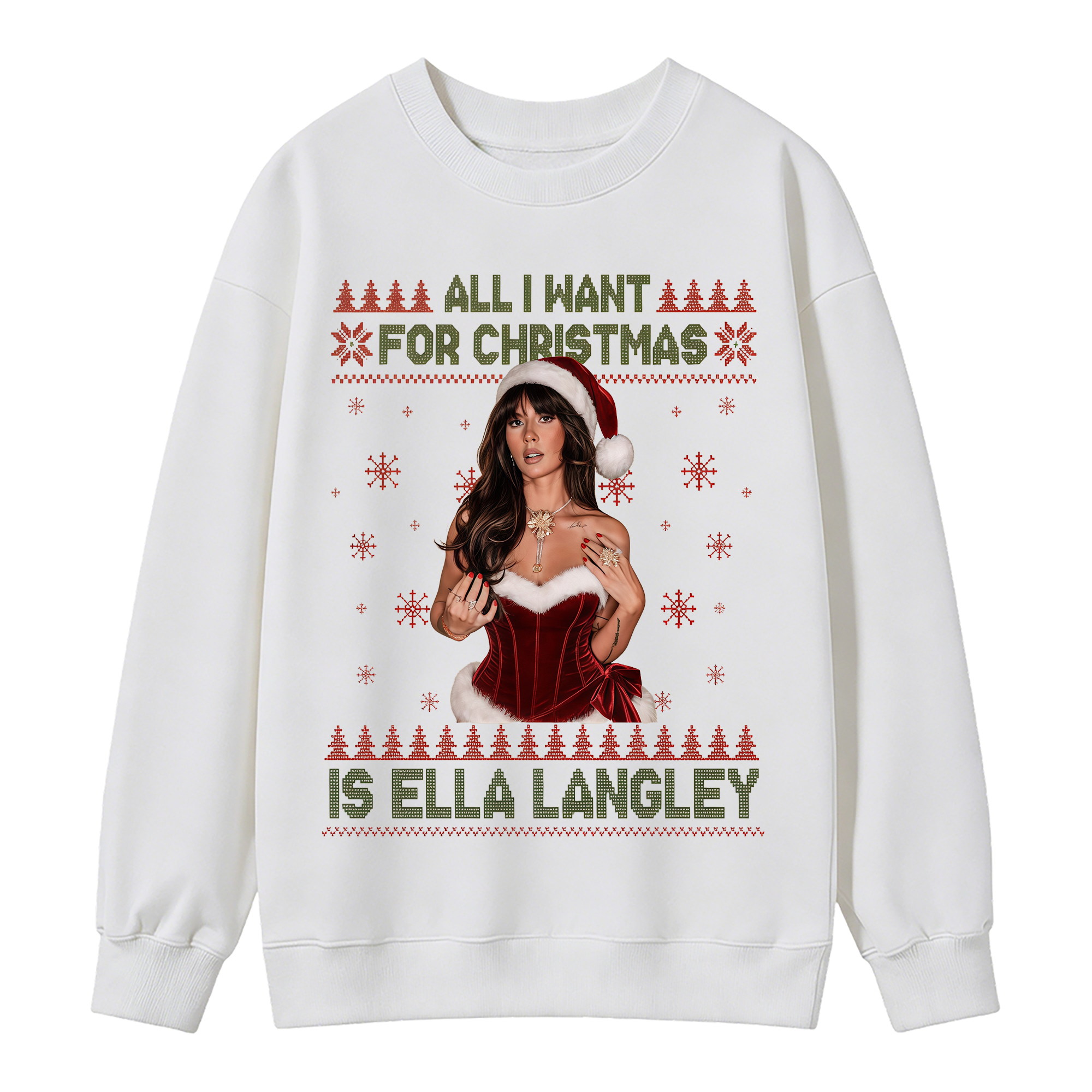 Christmas Country Music Graphic Sweatshirt