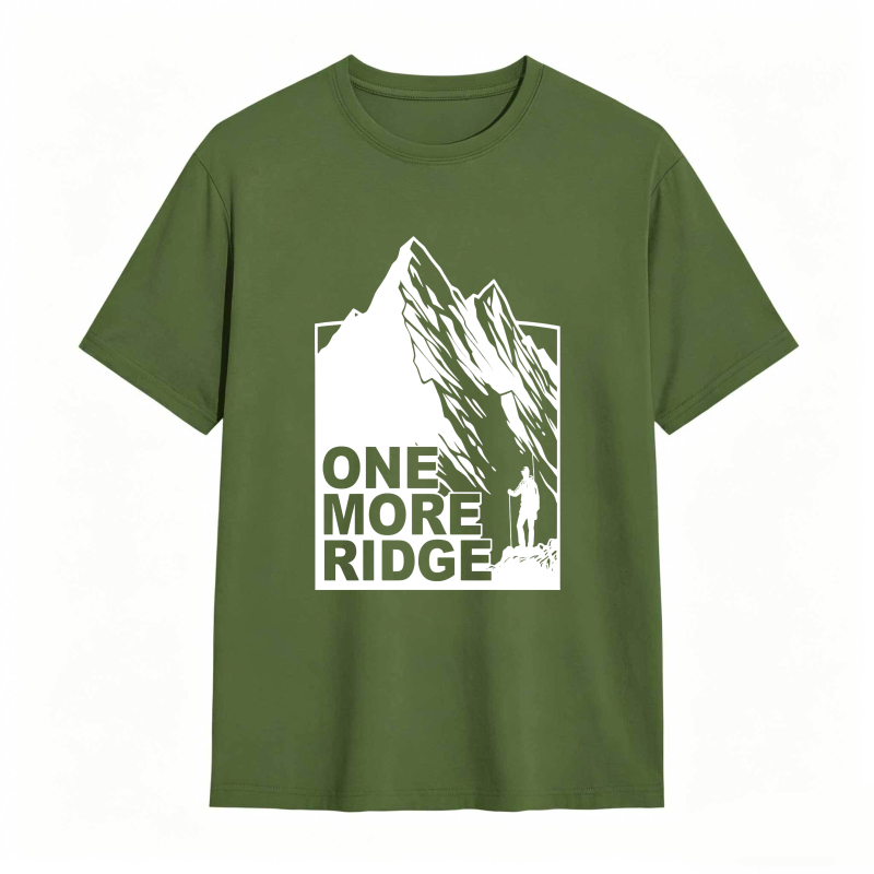 Mountain Climber One More Ridge Unisex Classic T-shirt