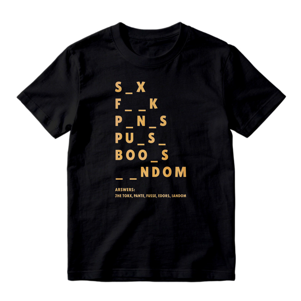 Word Puzzle Game With Answers Unisex Classic T-shirt