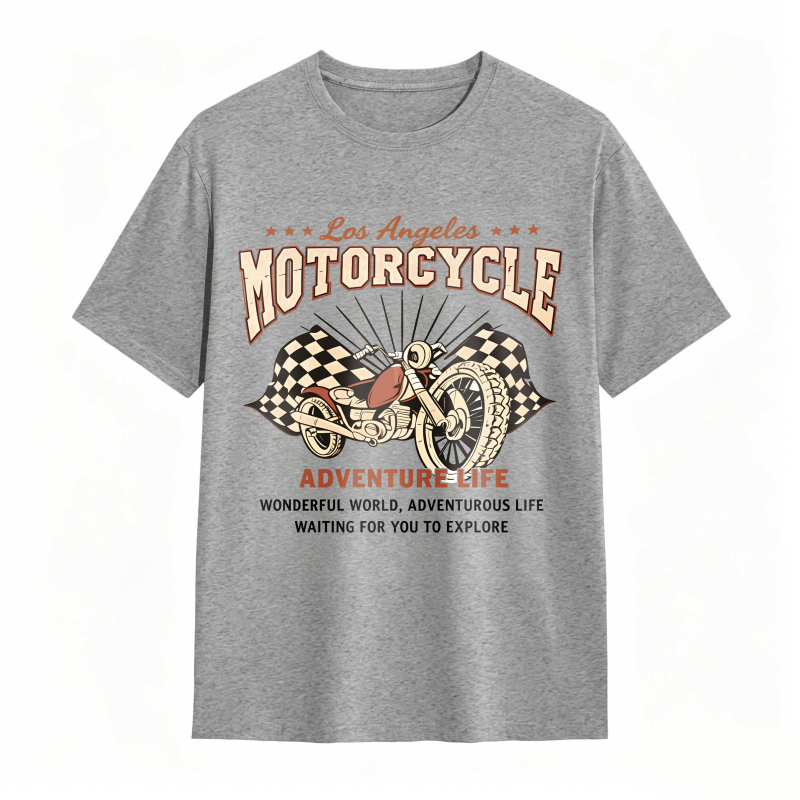 Los Angeles Motorcycle Adventure Life Unisex Classic T-shirt