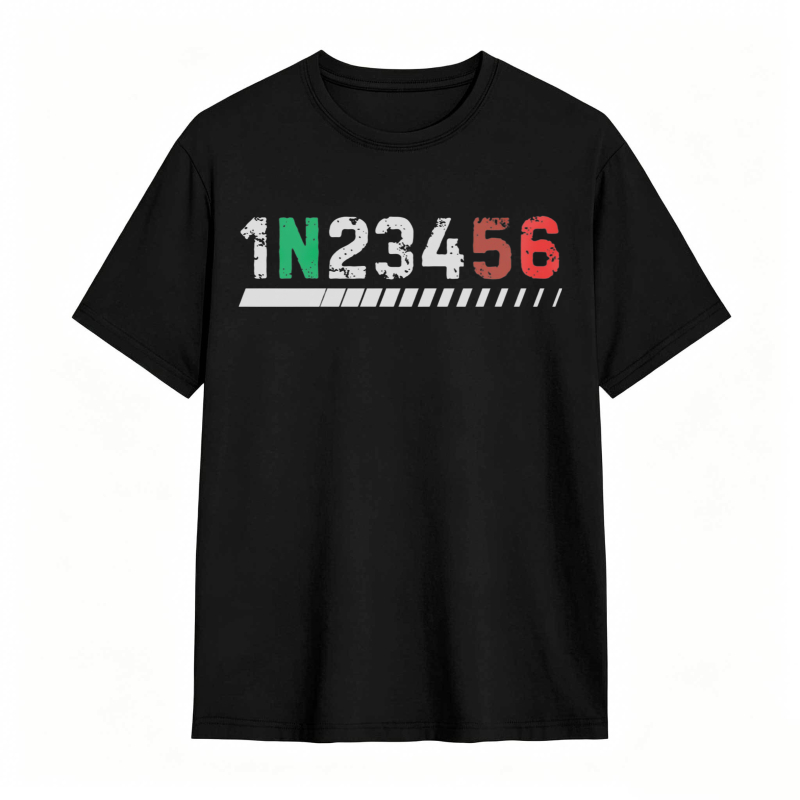 Number Sequence Design T-shirt