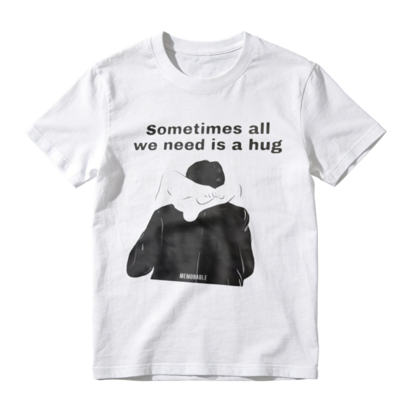 Sometimes All We Need Is A Hug Graphic Unisex Classic Hoodie