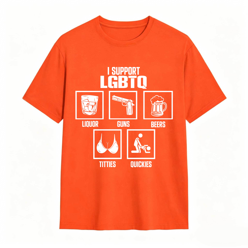 I Support LGBTQ Shirt Funny Meme Shirt