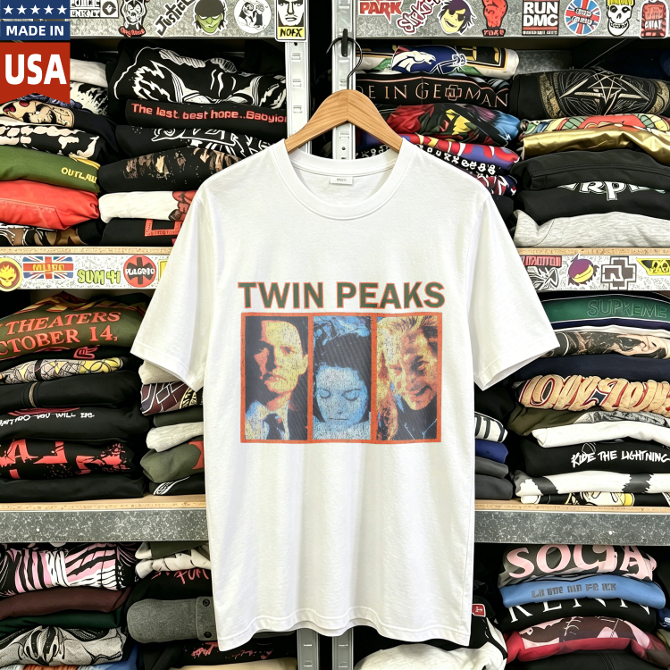 CozTee Twin Peaks Character Portraits Graphic T-Shirt