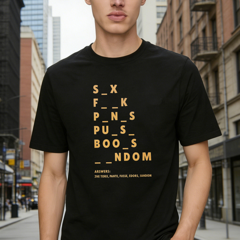 Word Puzzle Game With Answers Unisex Classic T-shirt