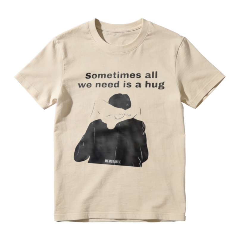Sometimes All We Need Is A Hug Graphic Unisex Classic Hoodie