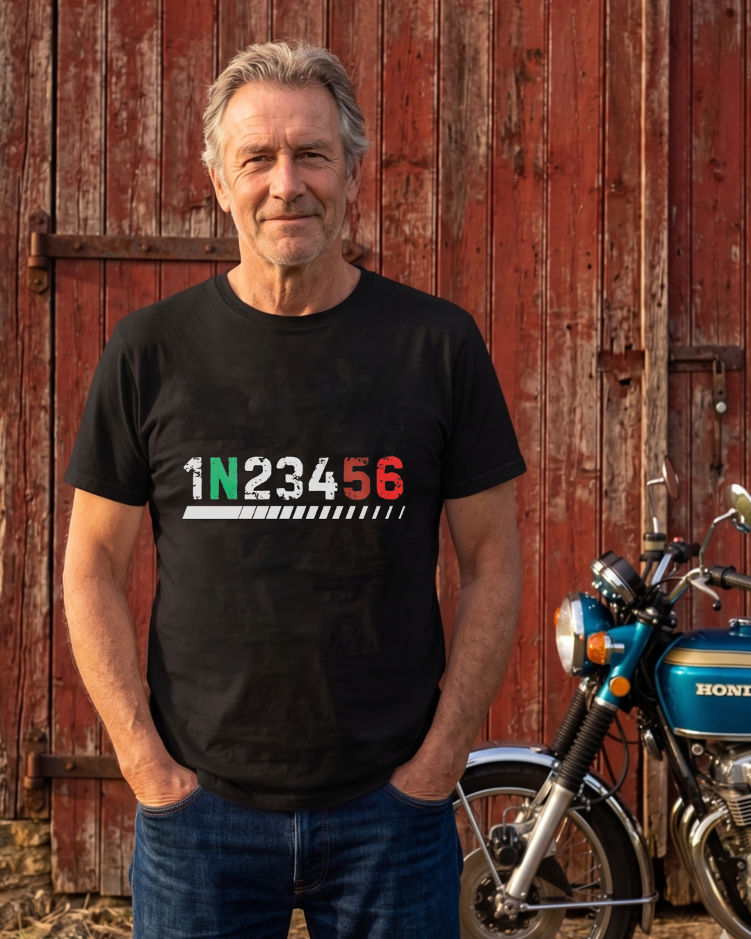 Number Sequence Design T-shirt