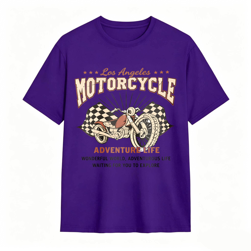 Los Angeles Motorcycle Adventure Life Unisex Classic T-shirt