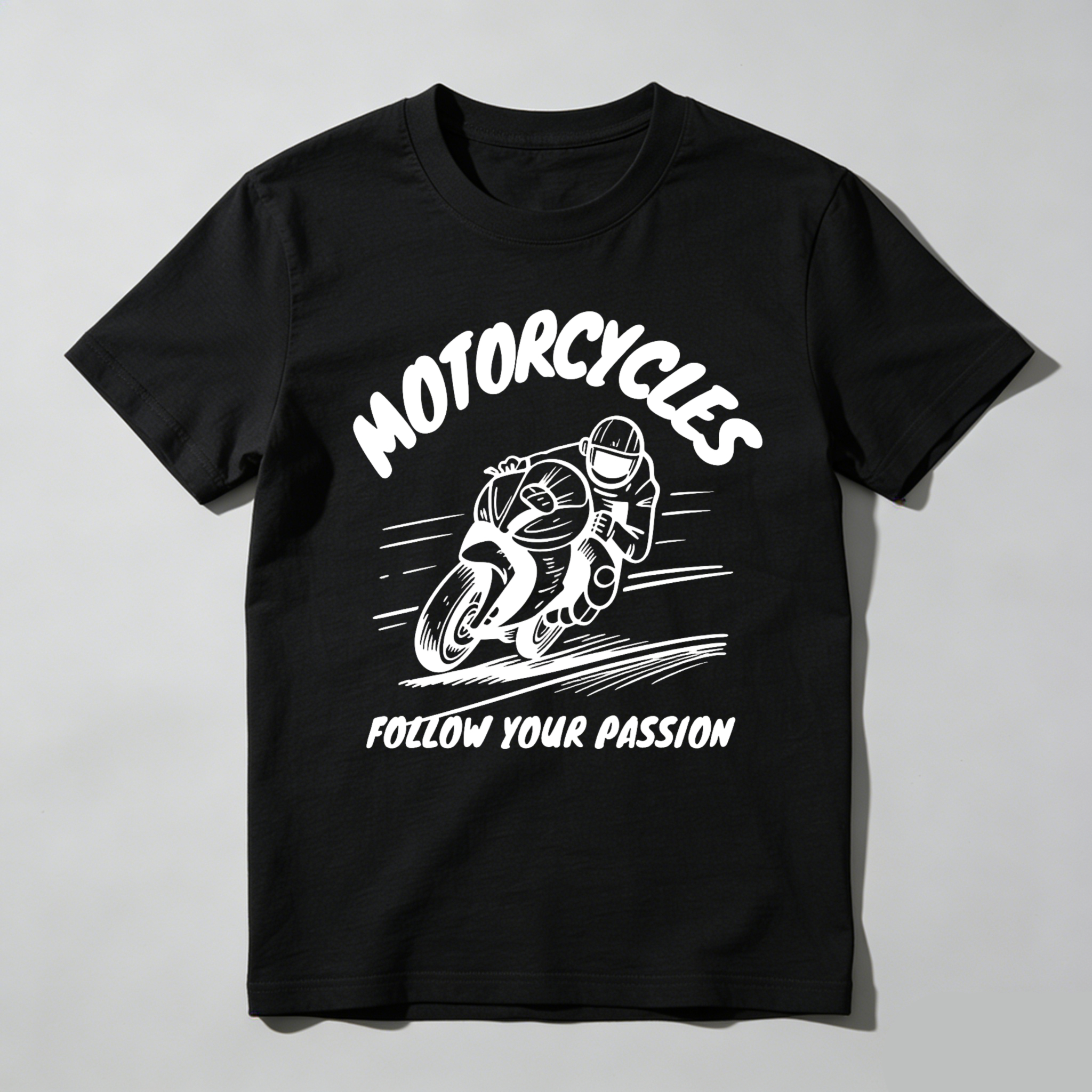 Motorcycles Follow Your Passion Unisex Classic T-shirt