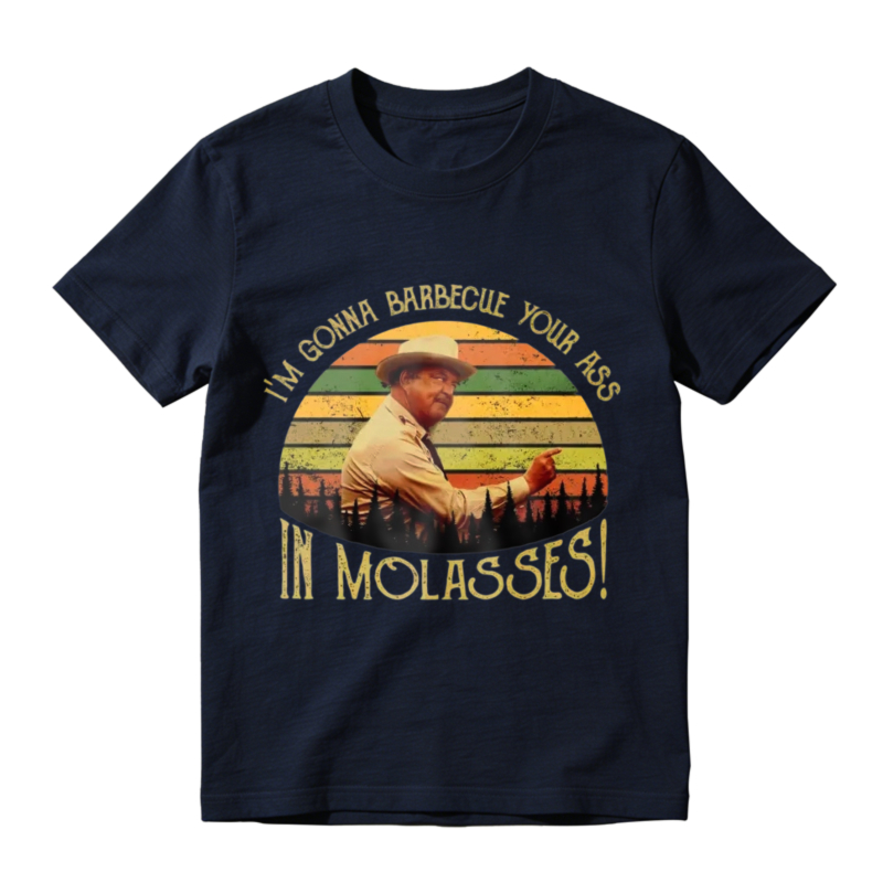 Barbecue Your Ass In Molasses Man With Hat And Grill Unisex Classic T-shirt
