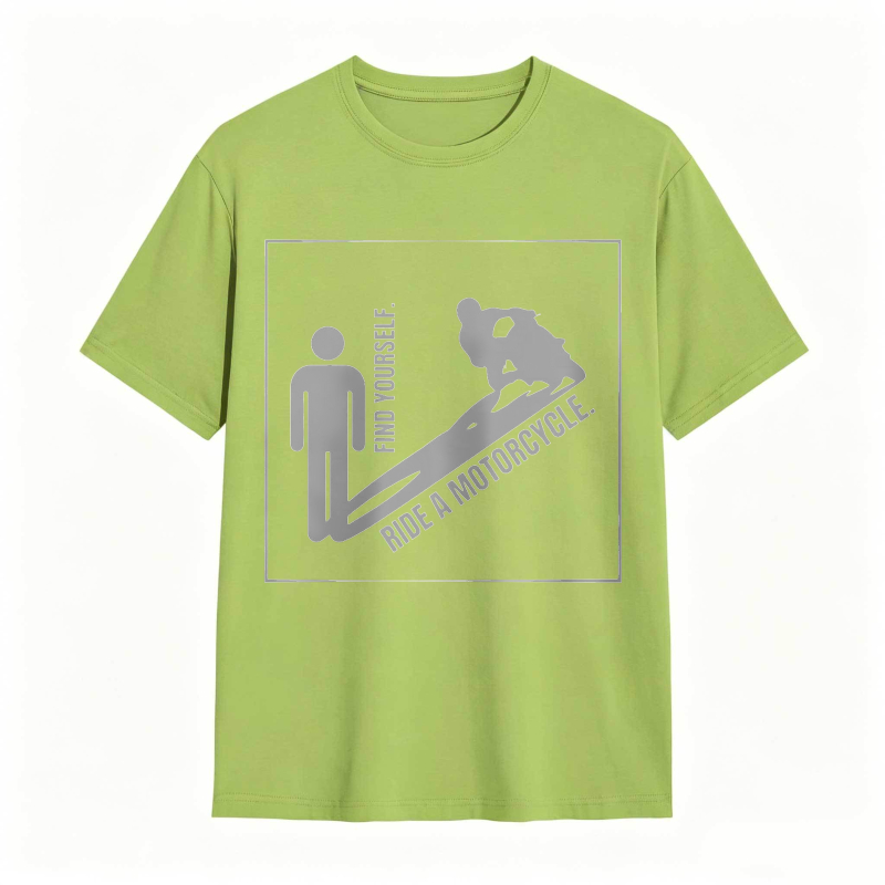 Find Yourself Ride A Motorcycle Graphic T-shirt