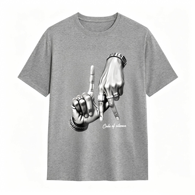 Hand Gesture Code Of Silence Unisex Classic T-shirt