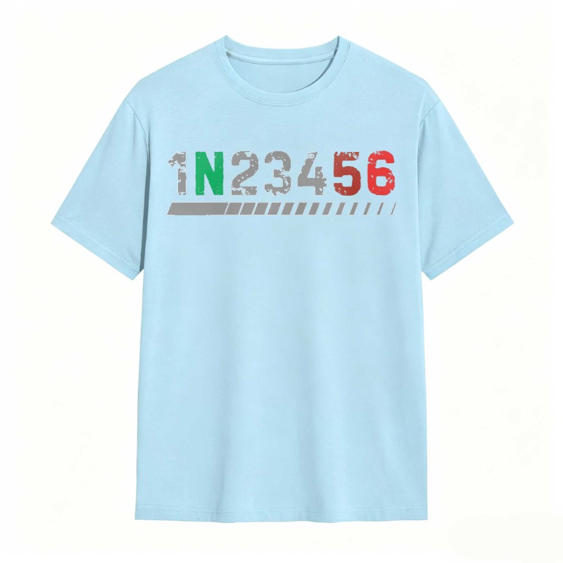 Number Sequence Design T-shirt