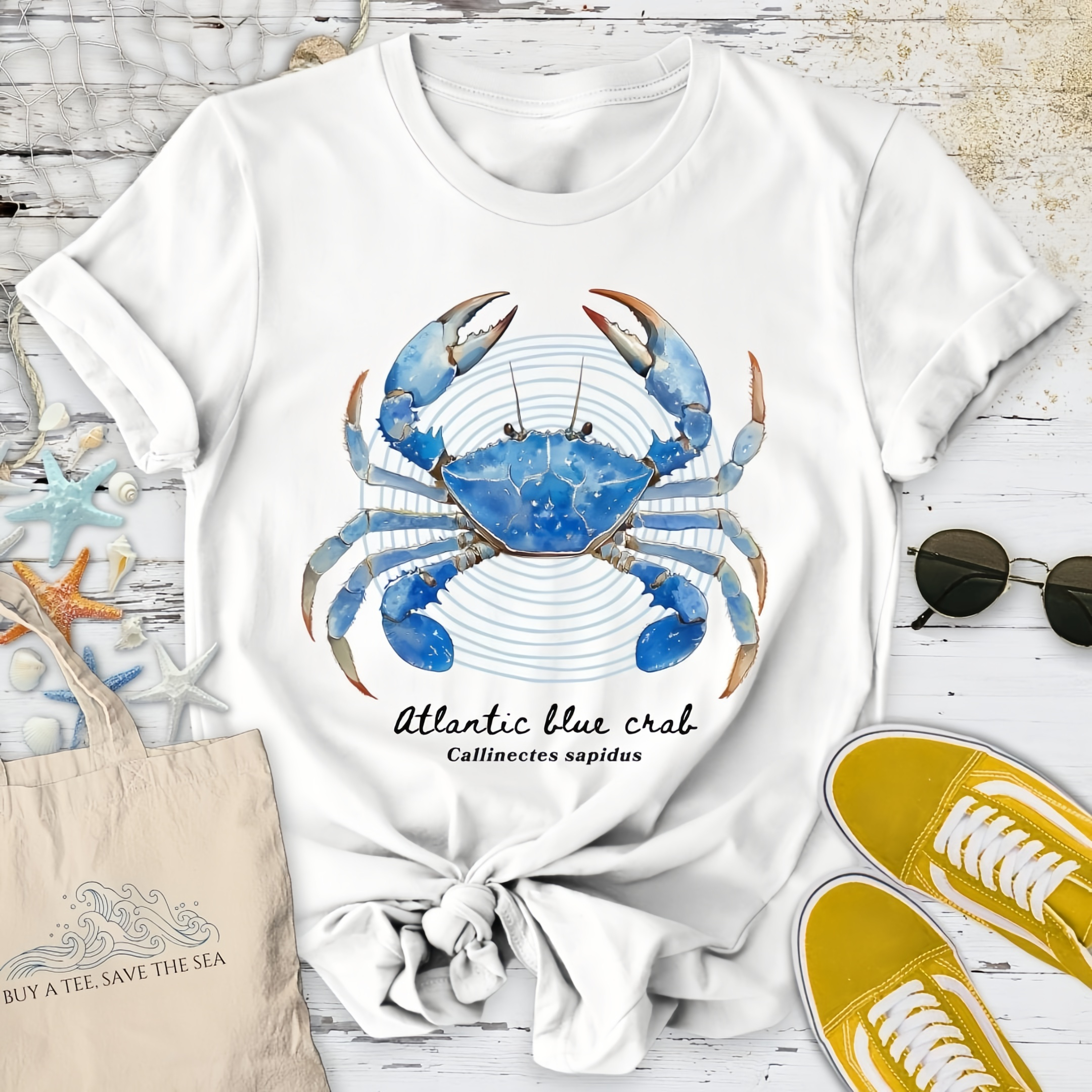 Blue Crab Artist T-Shirt