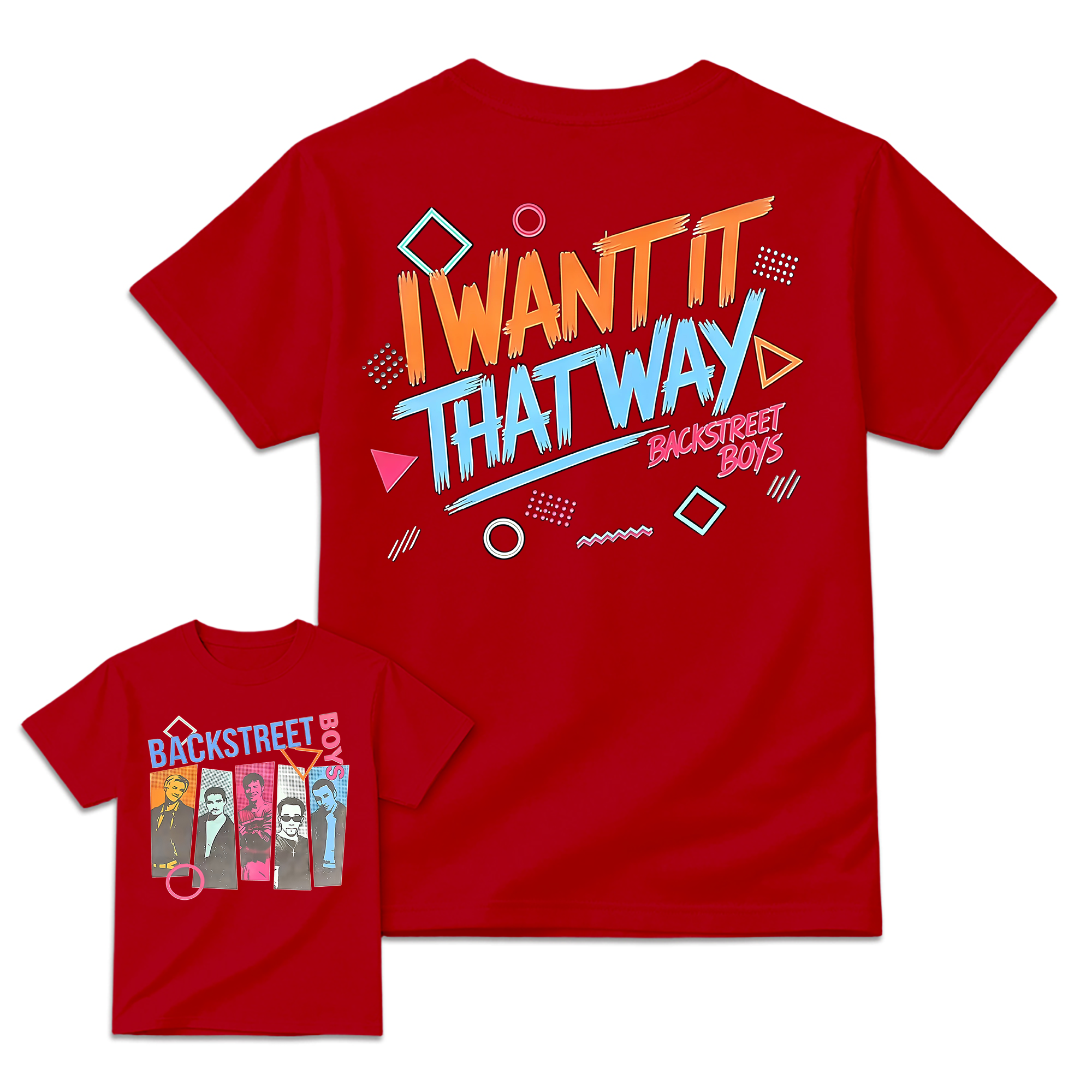 Backstreet Boys I Want It That Way Retro T-shirt