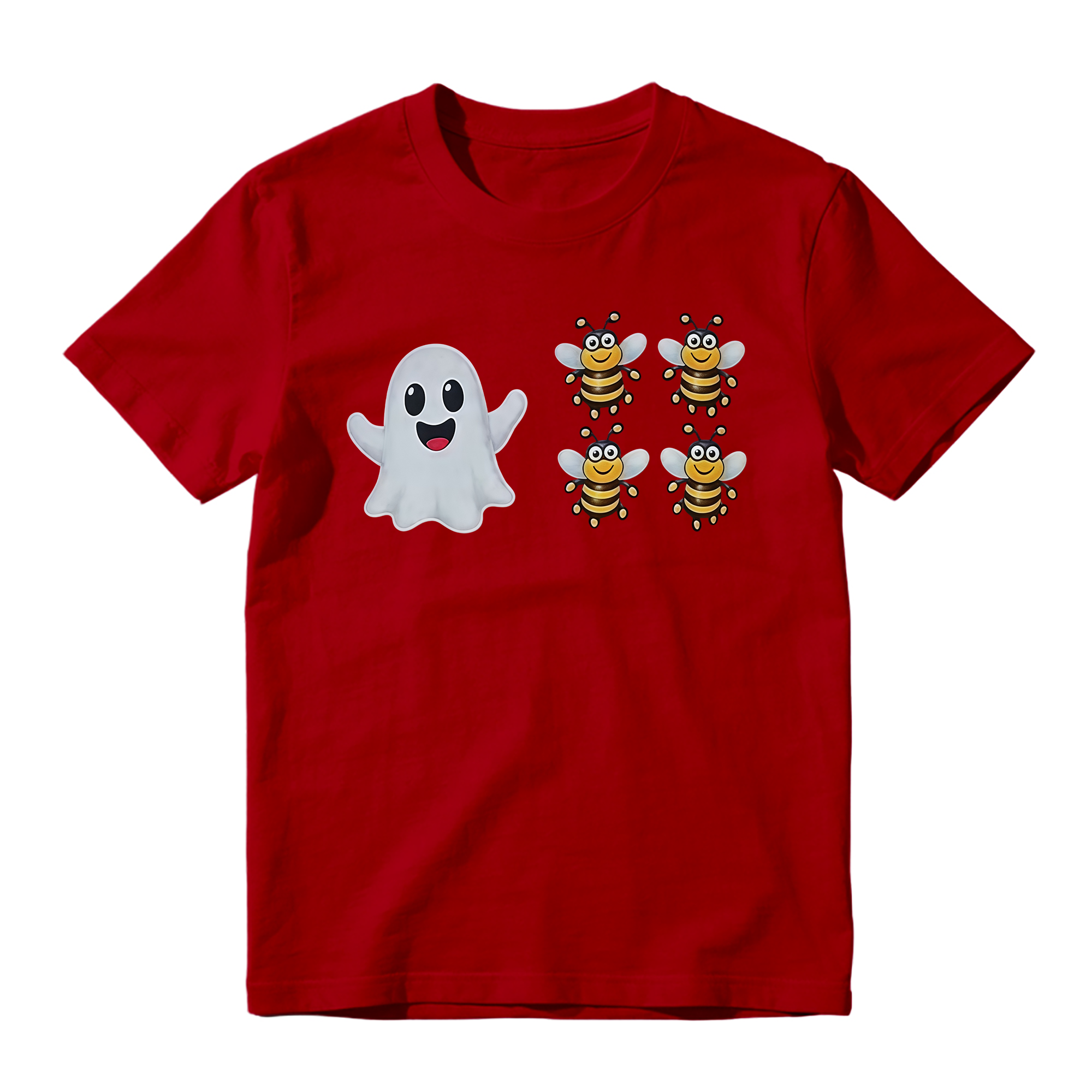 "Boo Bees" Cute Ghost & Bee Halloween T-shirt
