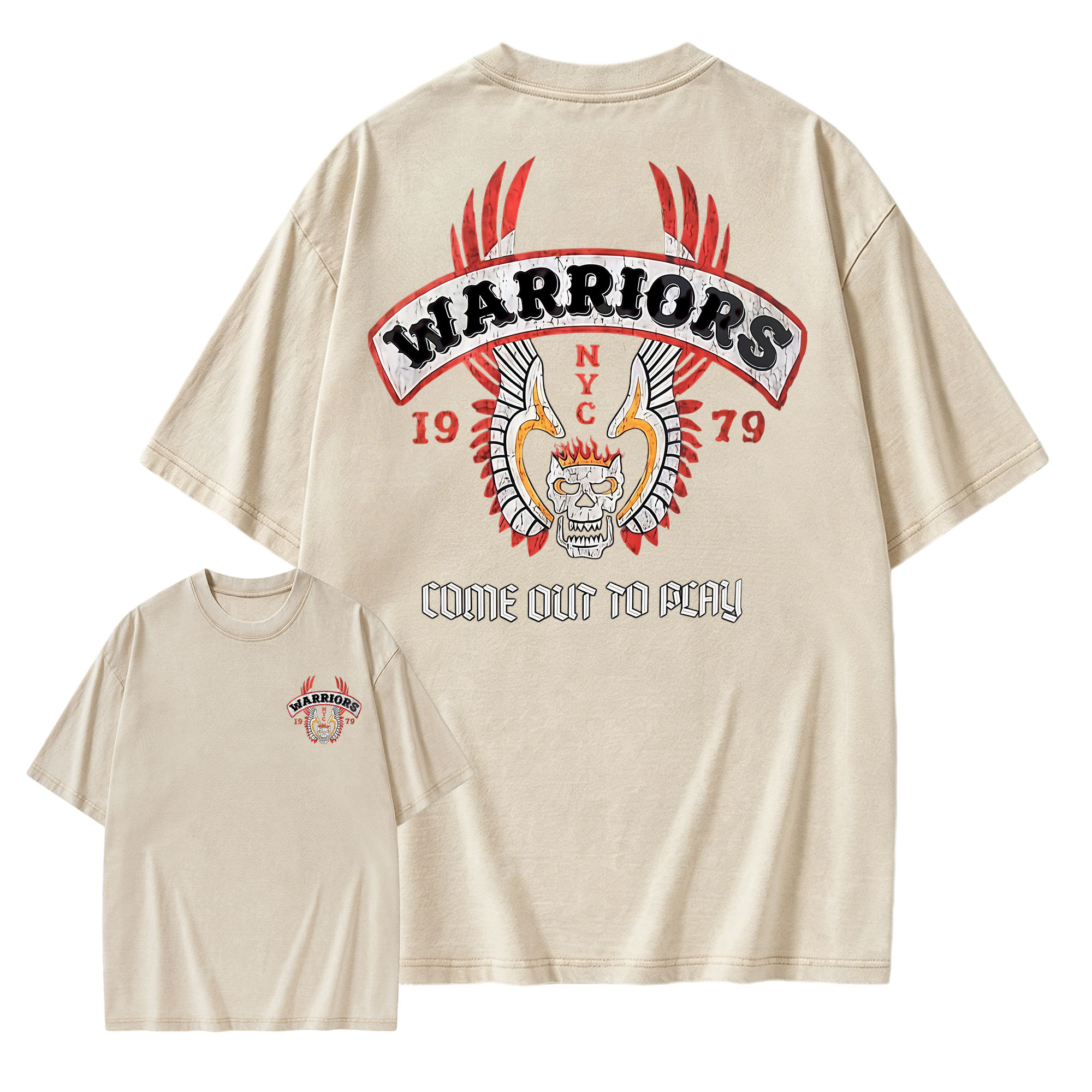 "Warriors" Come Out To Play NYC 1979 Washed T-Shirt