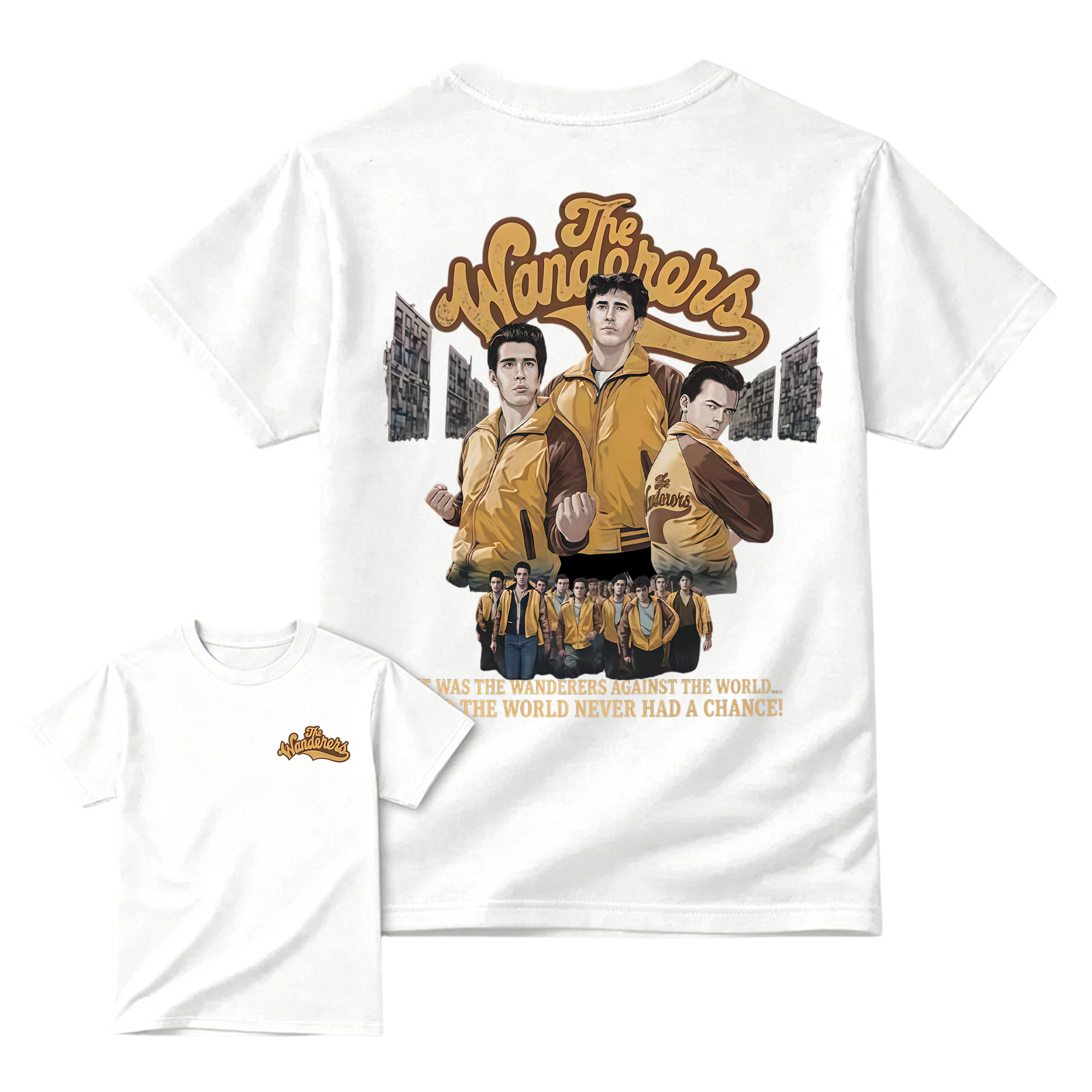 The.Wanderers. 1979 Against The World Vintage Movie Shirt,Retro Street Gang T-Shirt