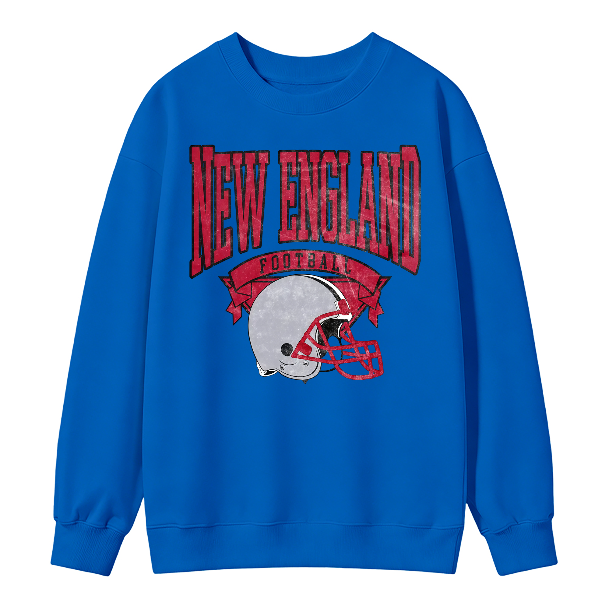 Vintage Football Sweatshirt Hometown Team Pullovers Sublimation Print Soft Cozy Retro Style Comfortable All-Season Wear