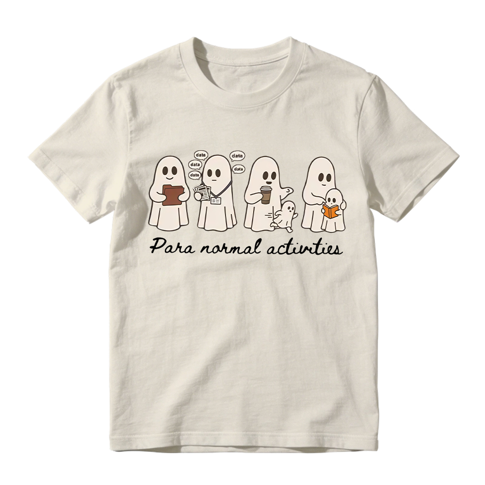 Para Normal Activities T-Shirt, Paraprofessional Halloween Tee
