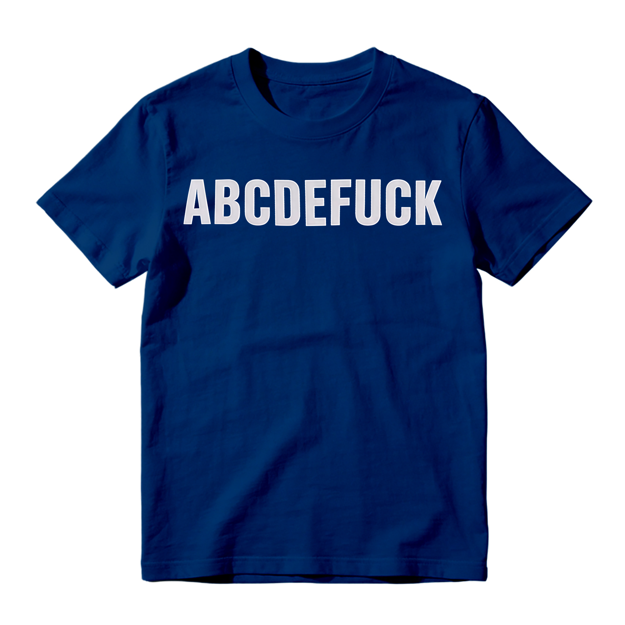 "ABCDEF*CK" Alphabet Pun Funny T-shirt