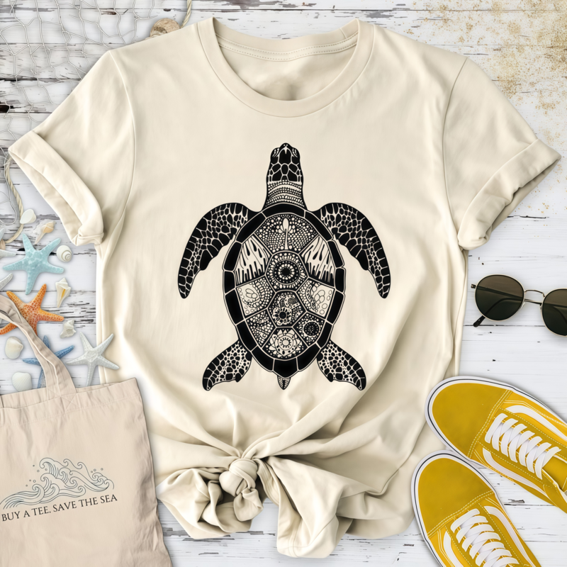 Turtle Zentangle T-Shirt
