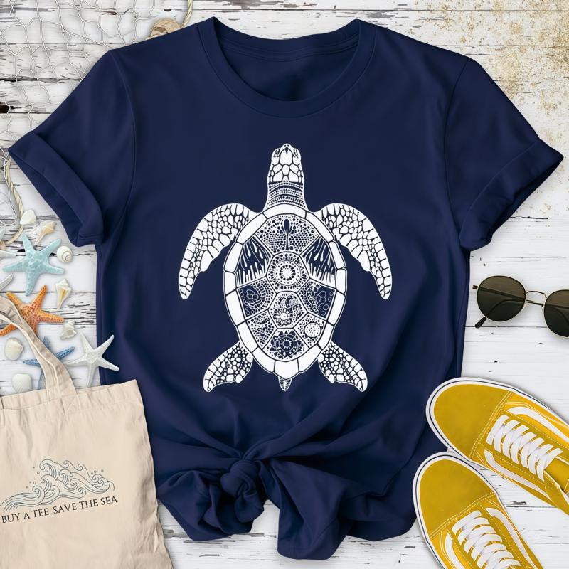 Turtle Zentangle T-Shirt