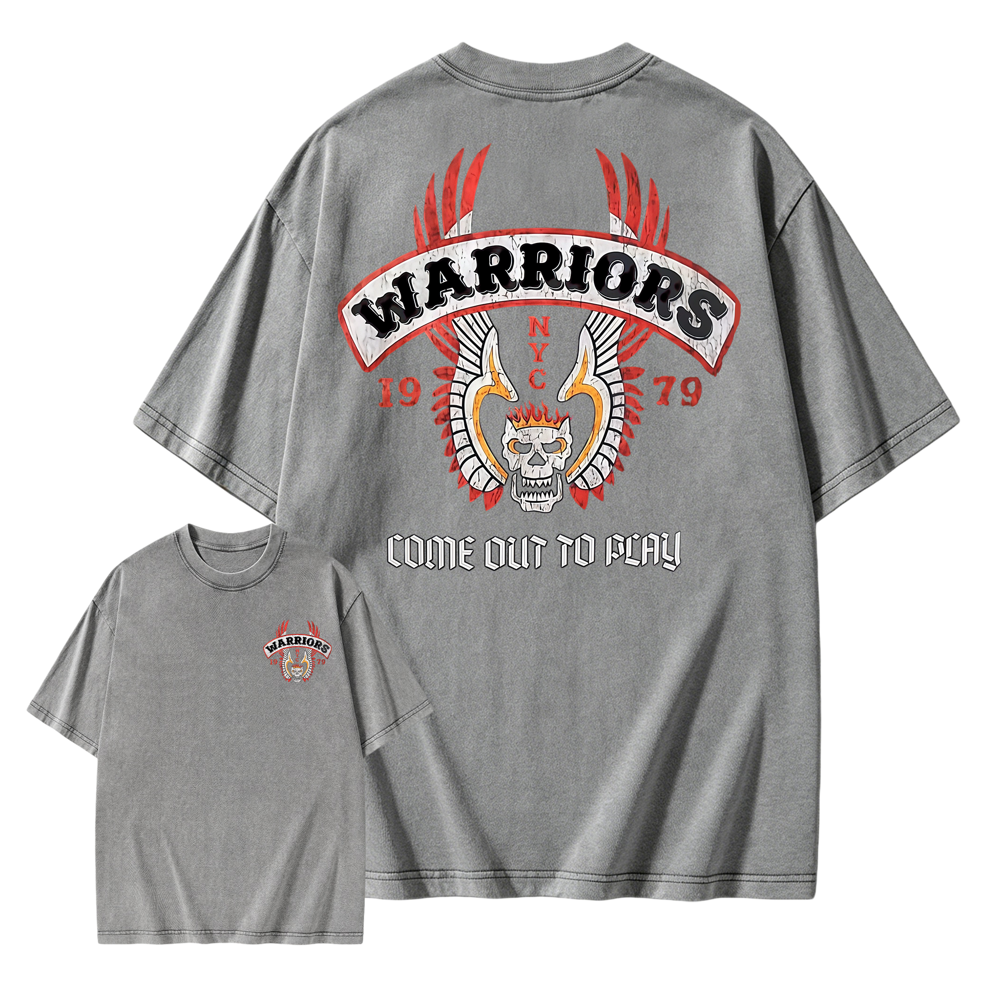 "Warriors" Come Out To Play NYC 1979 Washed T-Shirt