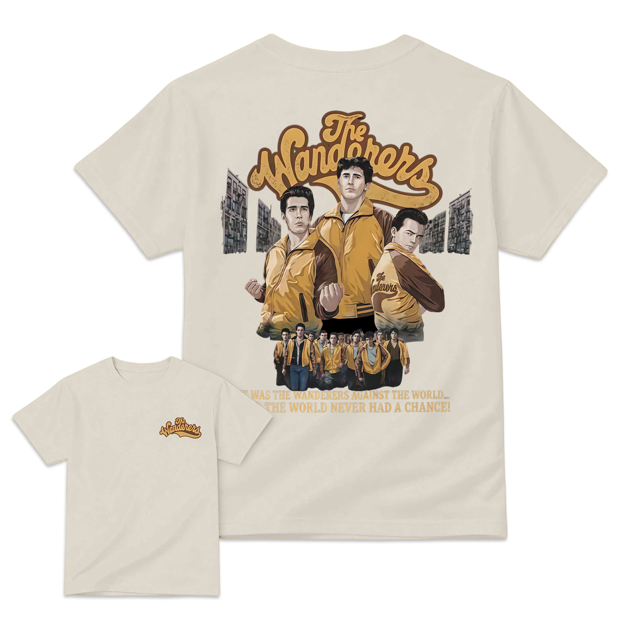The.Wanderers. 1979 Against The World Vintage Movie Shirt,Retro Street Gang T-Shirt