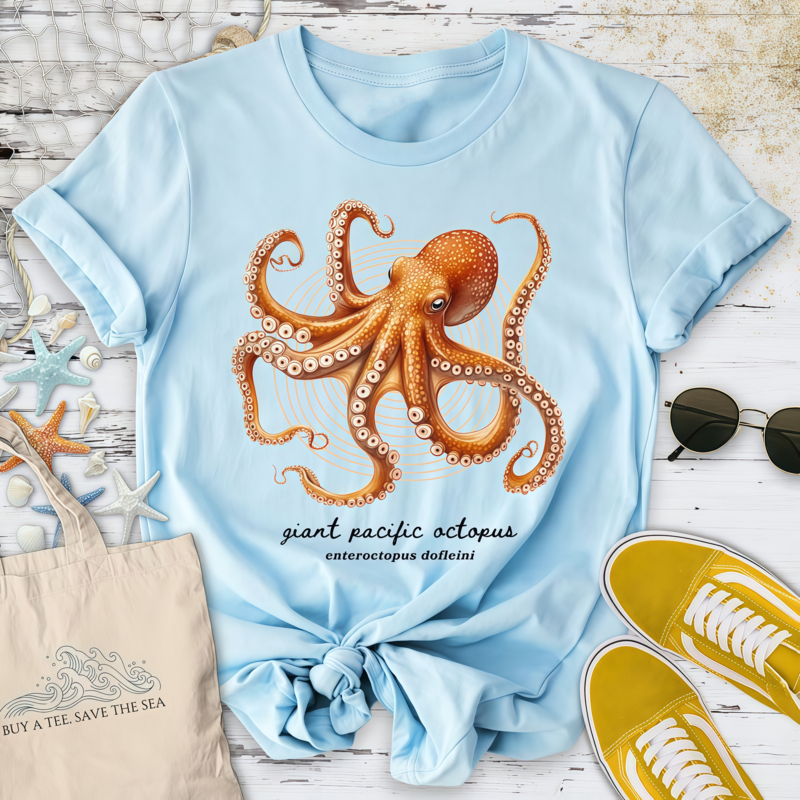 Giant Pacific Octopus Artist Series T-Shirt