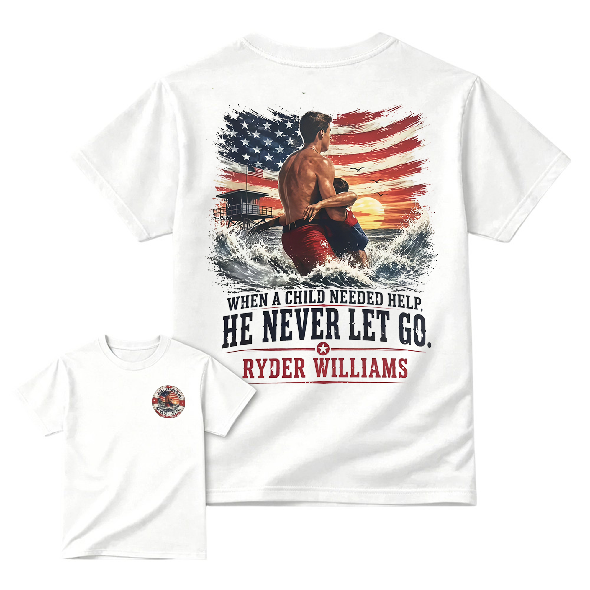 Ryder Williams Rescue Hero T-shirt